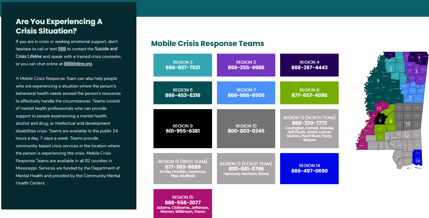 Crisis Support Graphic